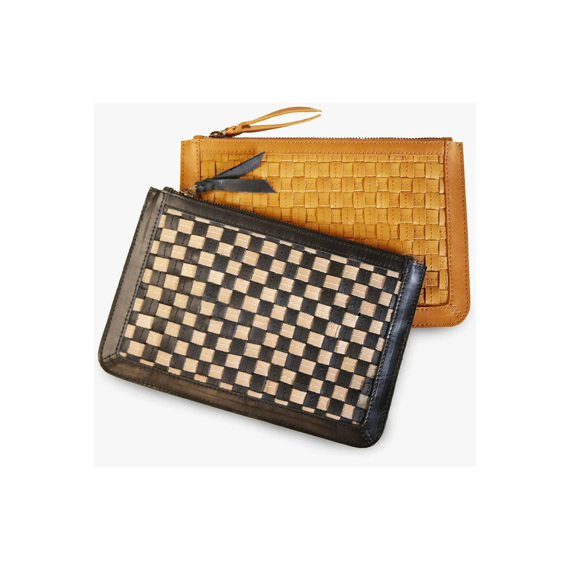 Nesmia Basketweave Clutch