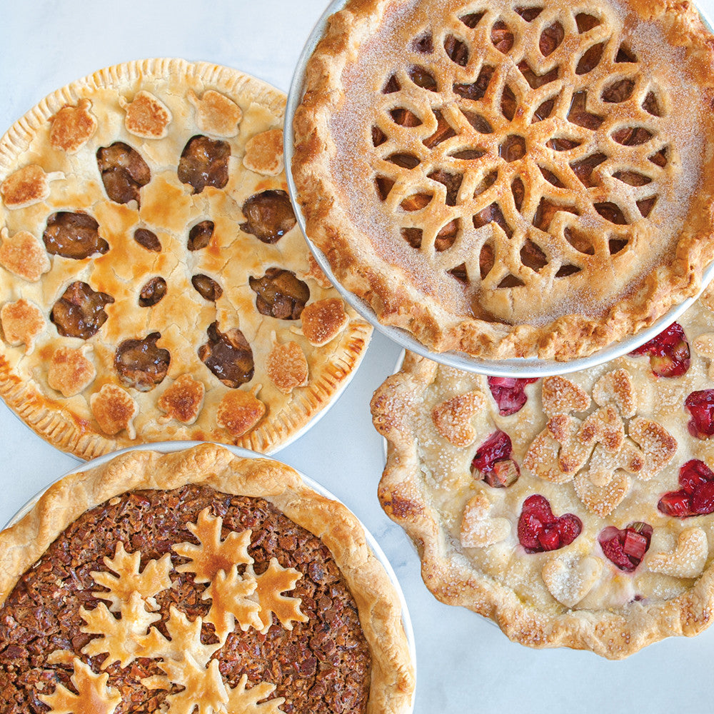 Leaves & Apples Reversible Pie Top Cutter