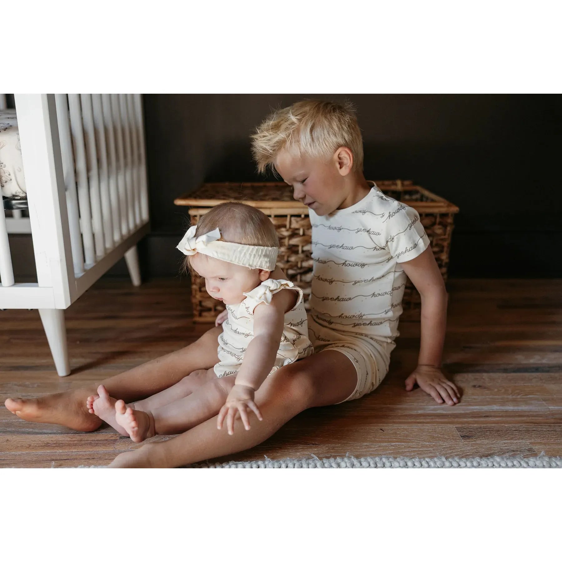 Organic Bowtie Shoulder Bodysuit | Howdy