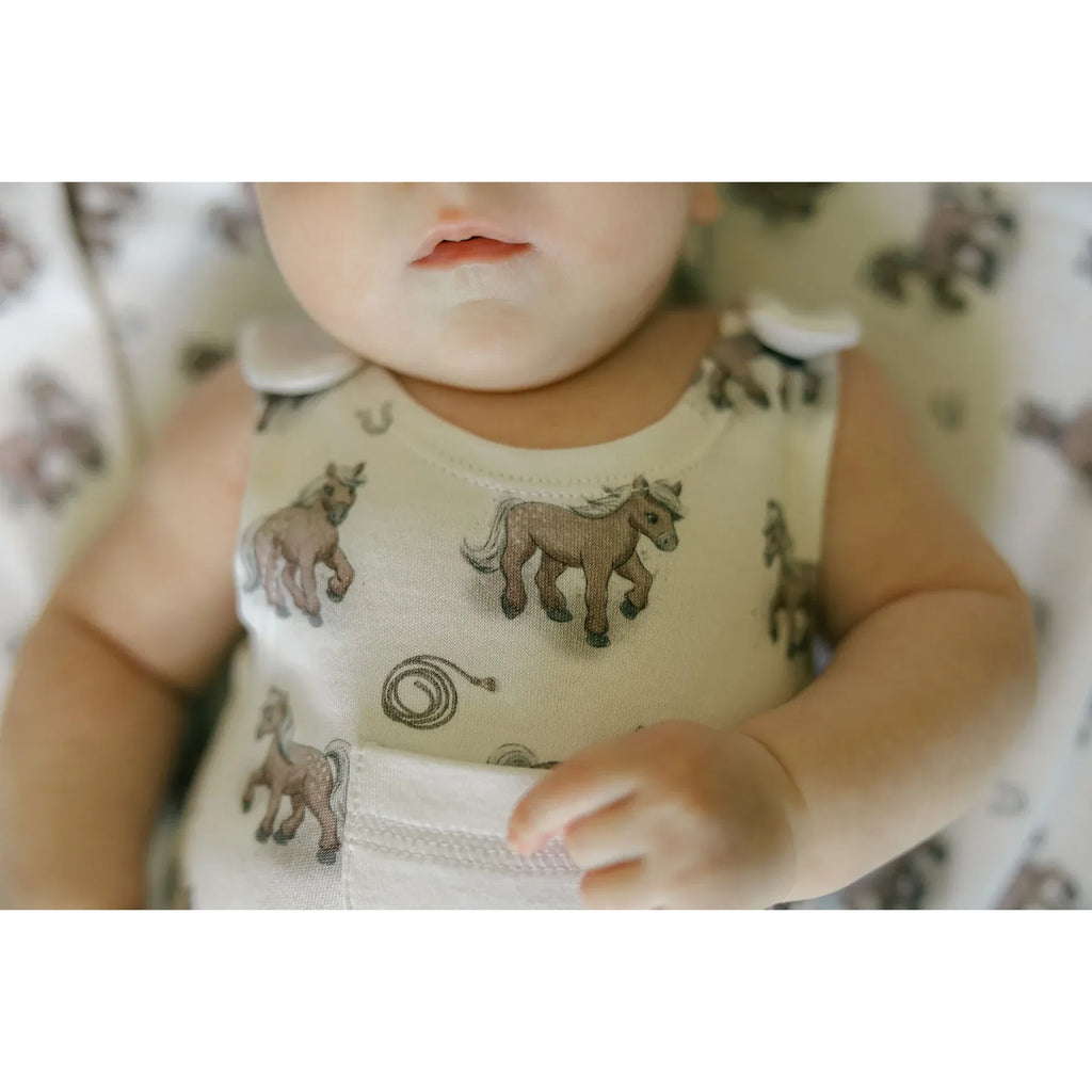 Organic Sleeveless Romper