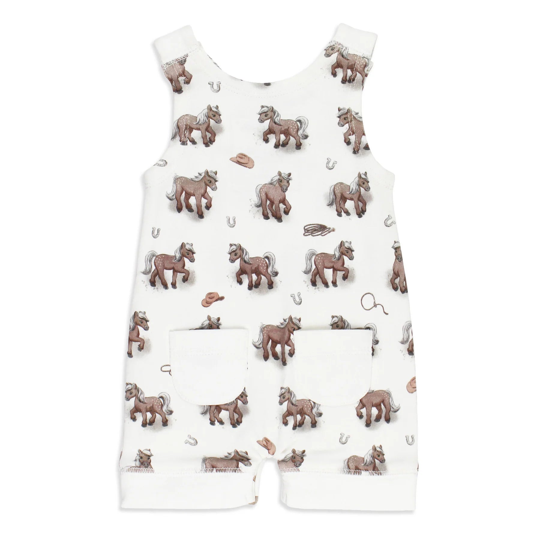 Organic Sleeveless Romper
