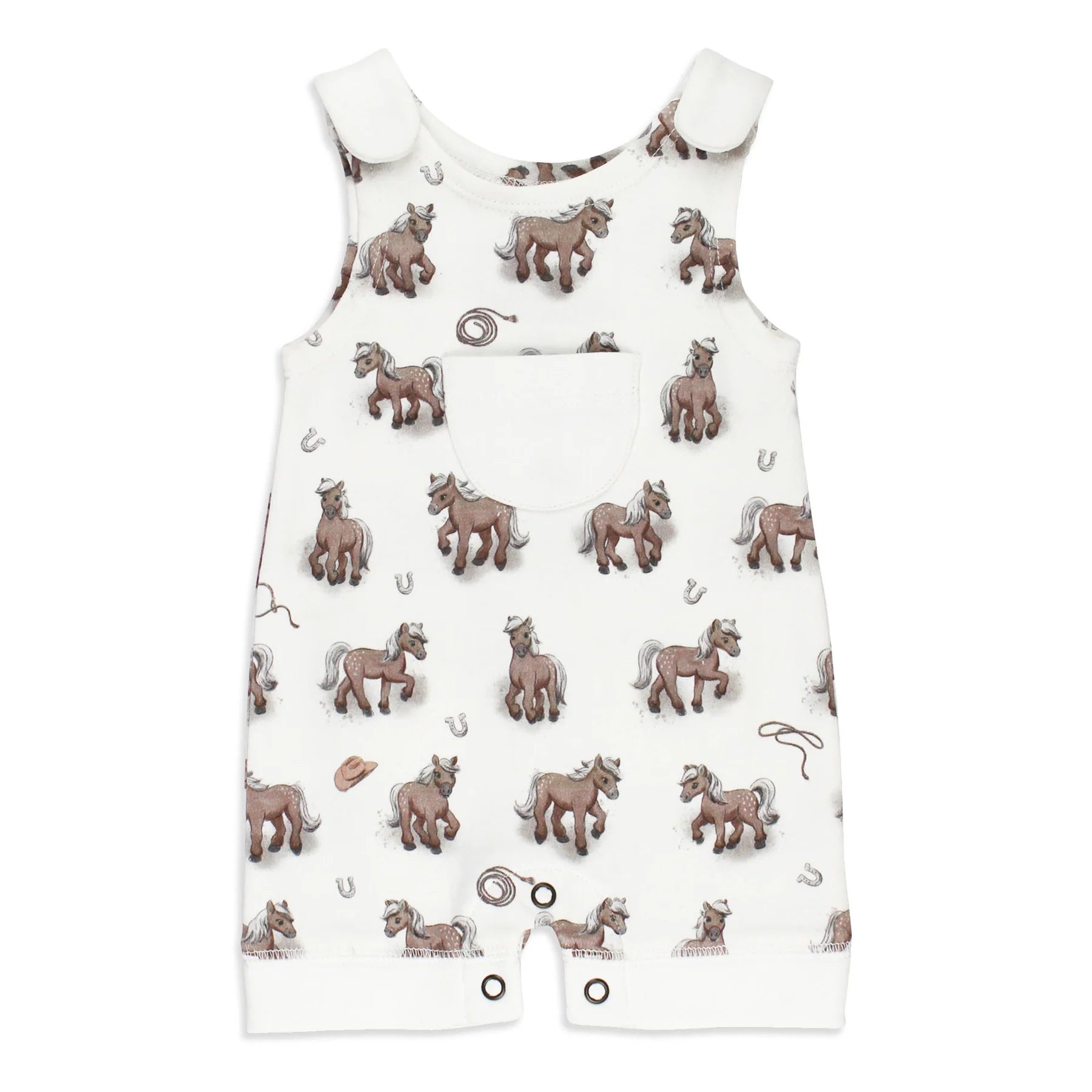 Organic Sleeveless Romper