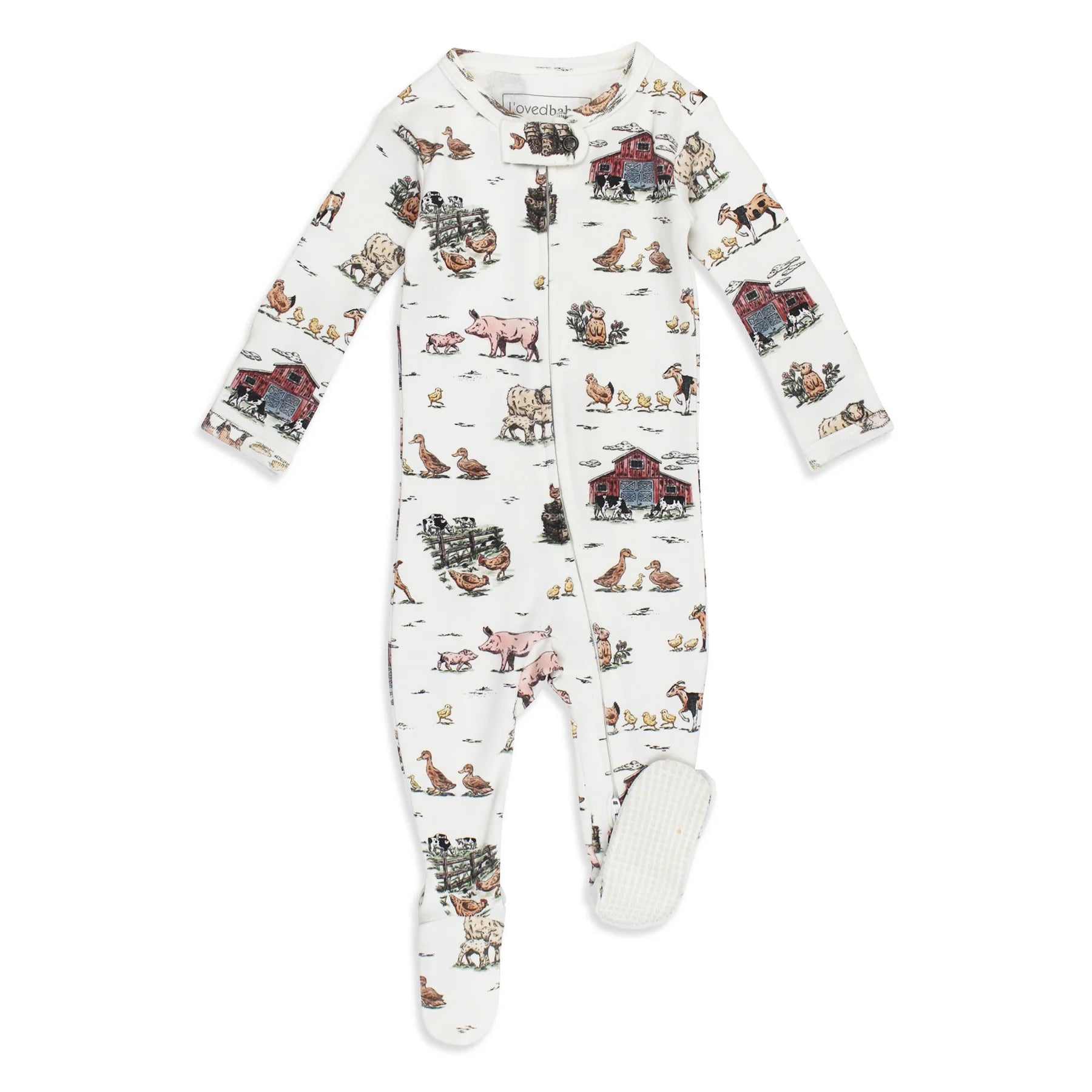 Organic Zipper Footie
