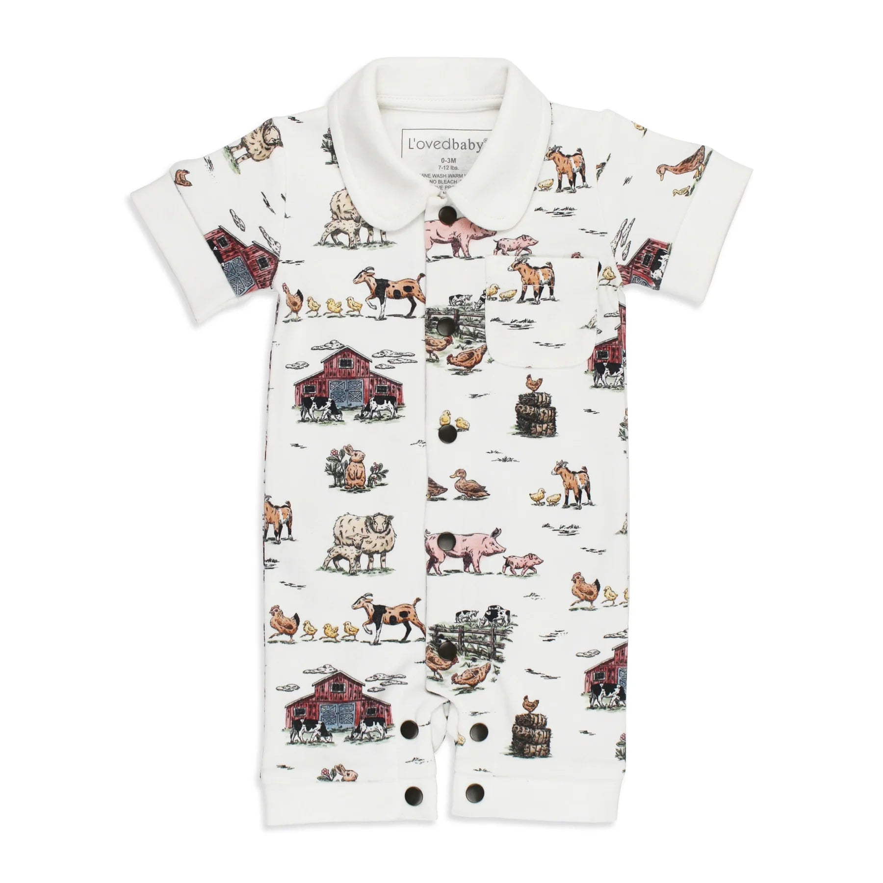 LIMITED EDITION Organic S/Sleeve  | Farm Friends
