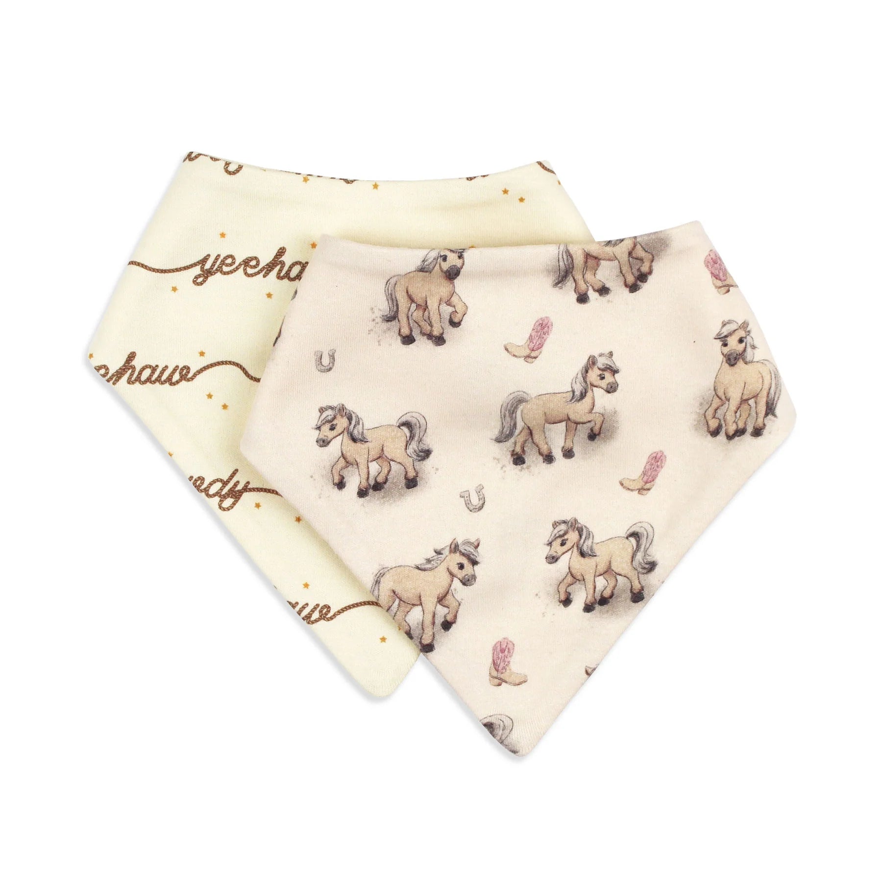 LIMITED EDITION S/2 Organic Bandana Bibs