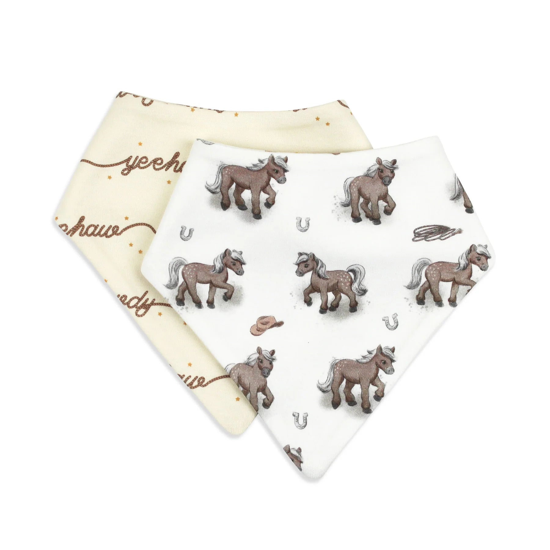 LIMITED EDITION S/2 Organic Bandana Bibs