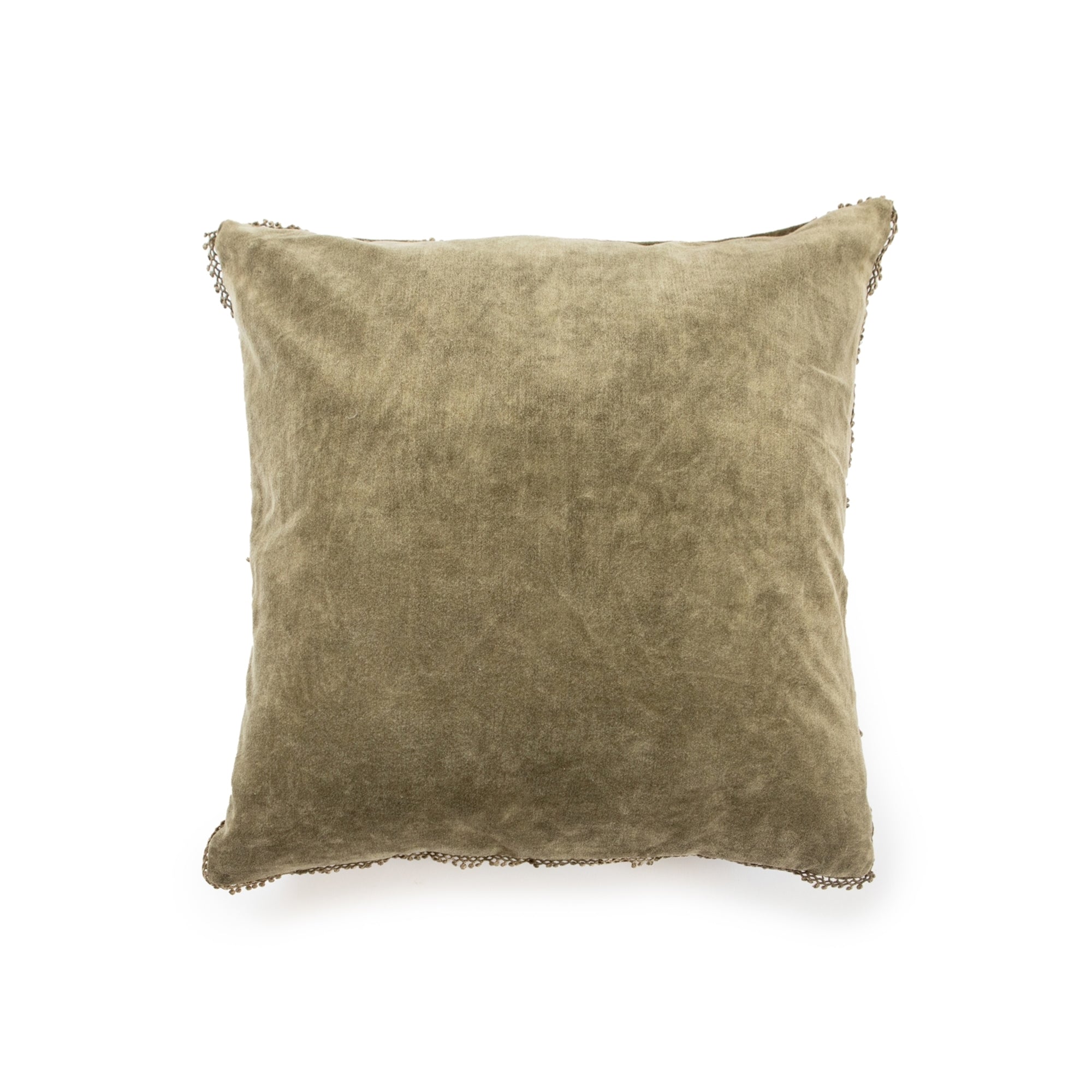 Pillow Collection - Velvet Pillows w/Poms