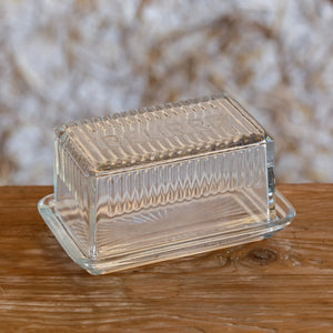 Vintage Style French Butter Dish