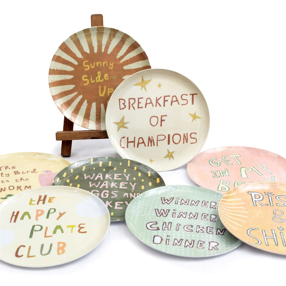 Breakfast Club Melamine Plate