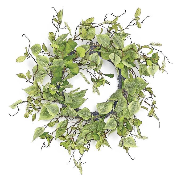 Elm Leaf & tassel Seed Wreath