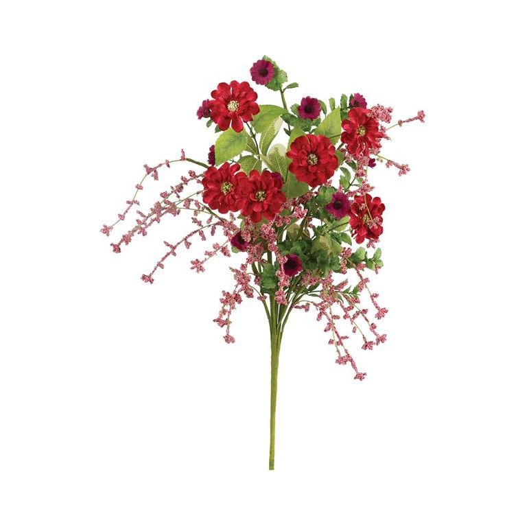 Mixed Garden Flowering Bush | Red