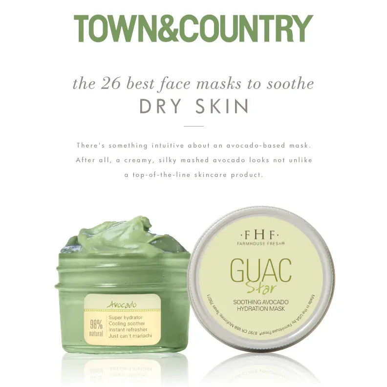 Guac Star® Hydration Mask- 2 ml Sample Packet