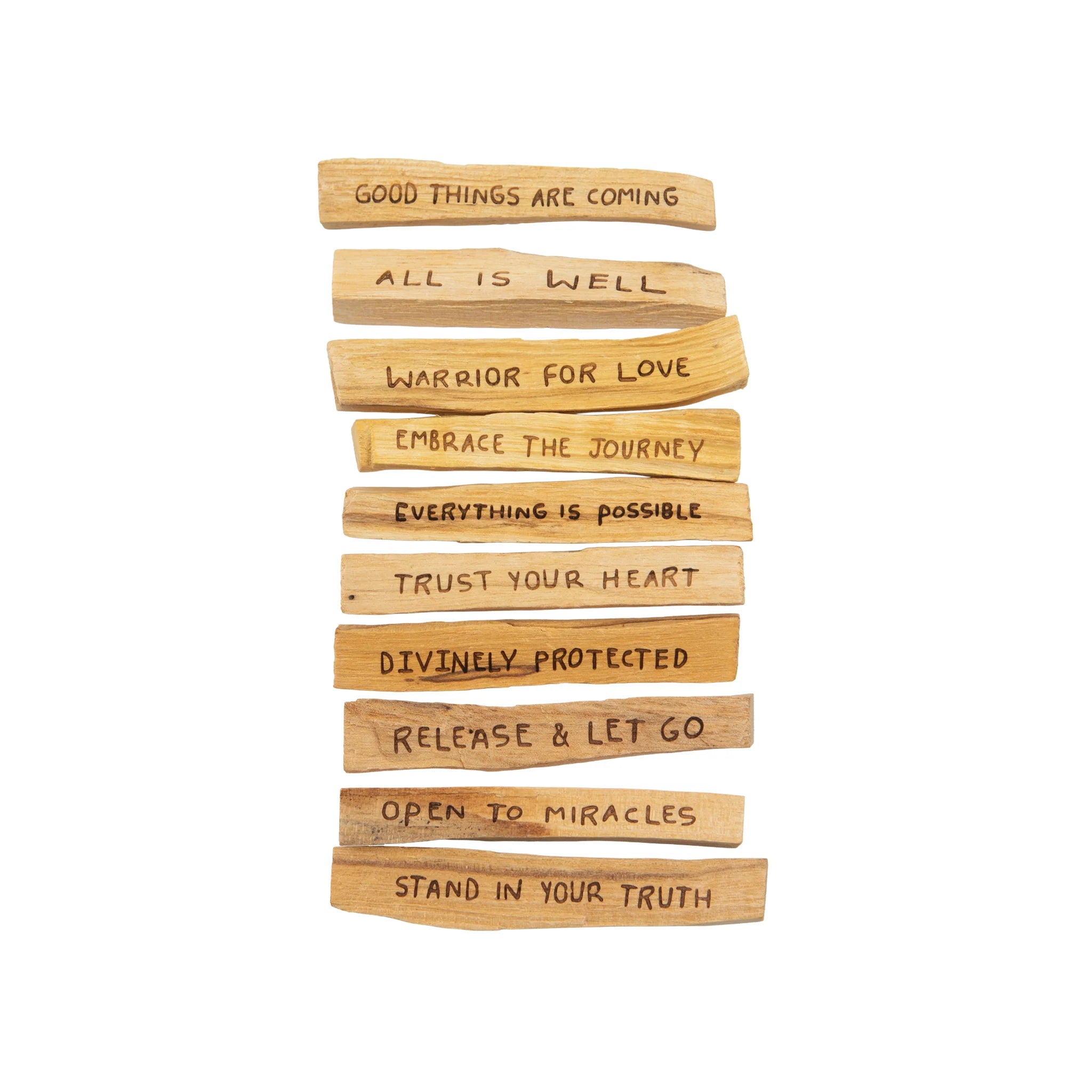 Palo Santo Wood w/Saying