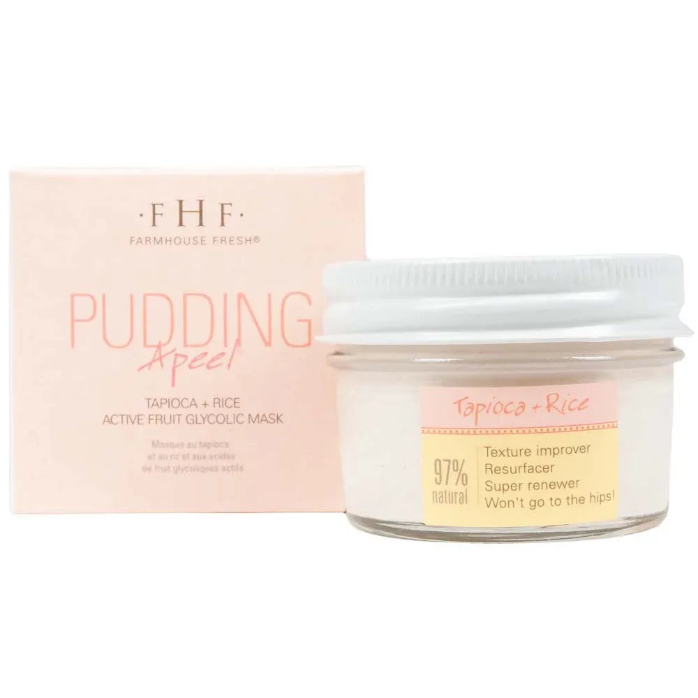 Pudding Apeel® Tapioca + Rice Active Fruit Glycolic Mask