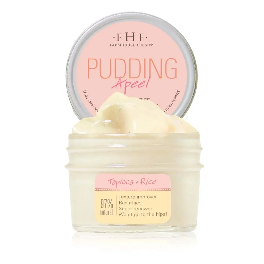 Pudding Apeel® Tapioca + Rice Active Fruit Glycolic Mask