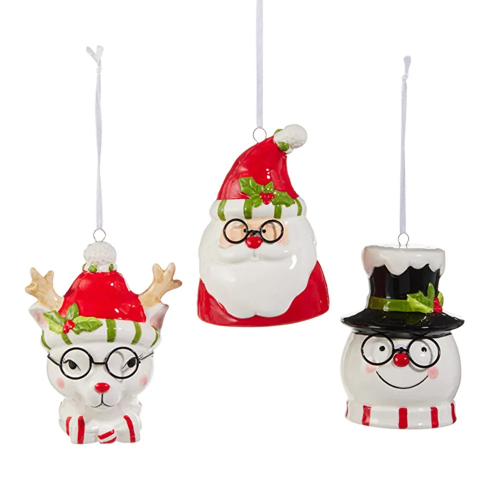 Holly-Day Friends Ornament