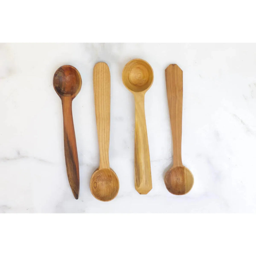 S/2 Fruitwood Kitchen Scoops