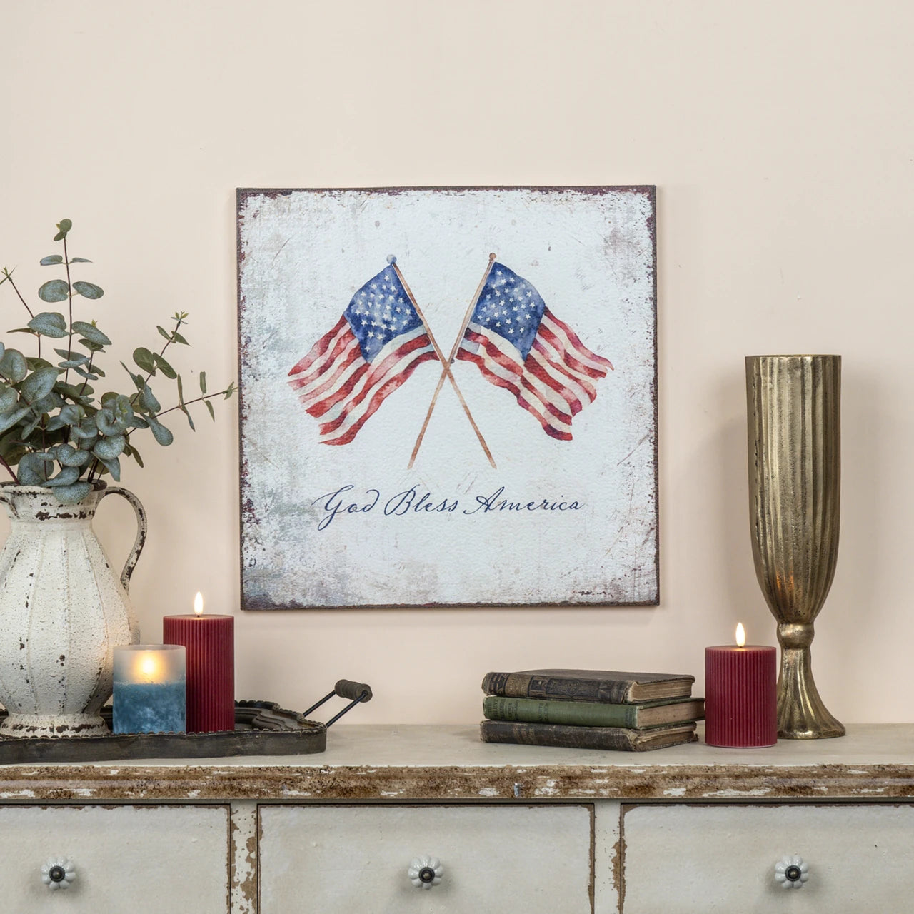 God Bless America Metal Print