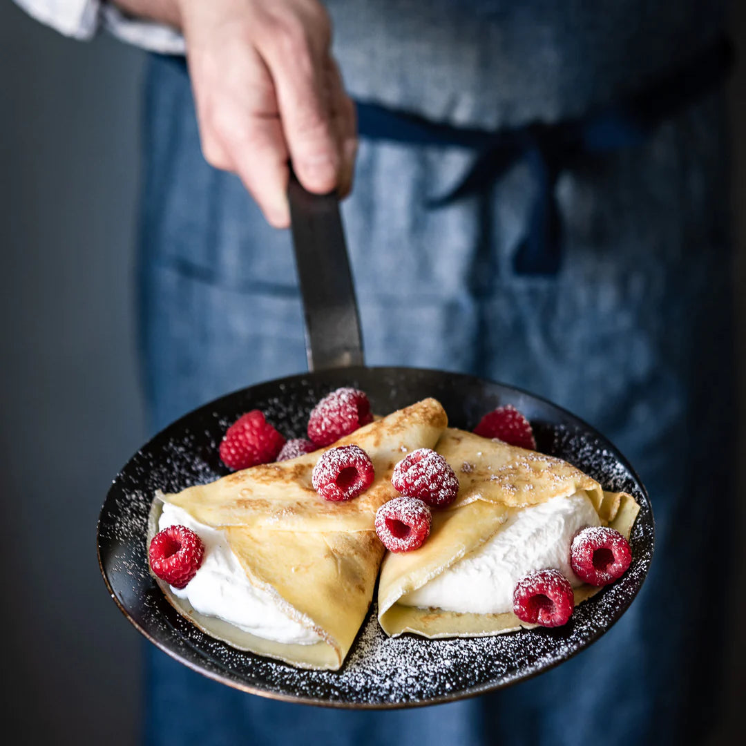 Blue Carbon Steel Crepe & Tortilla Pan - Moss & Embers Home Decorum