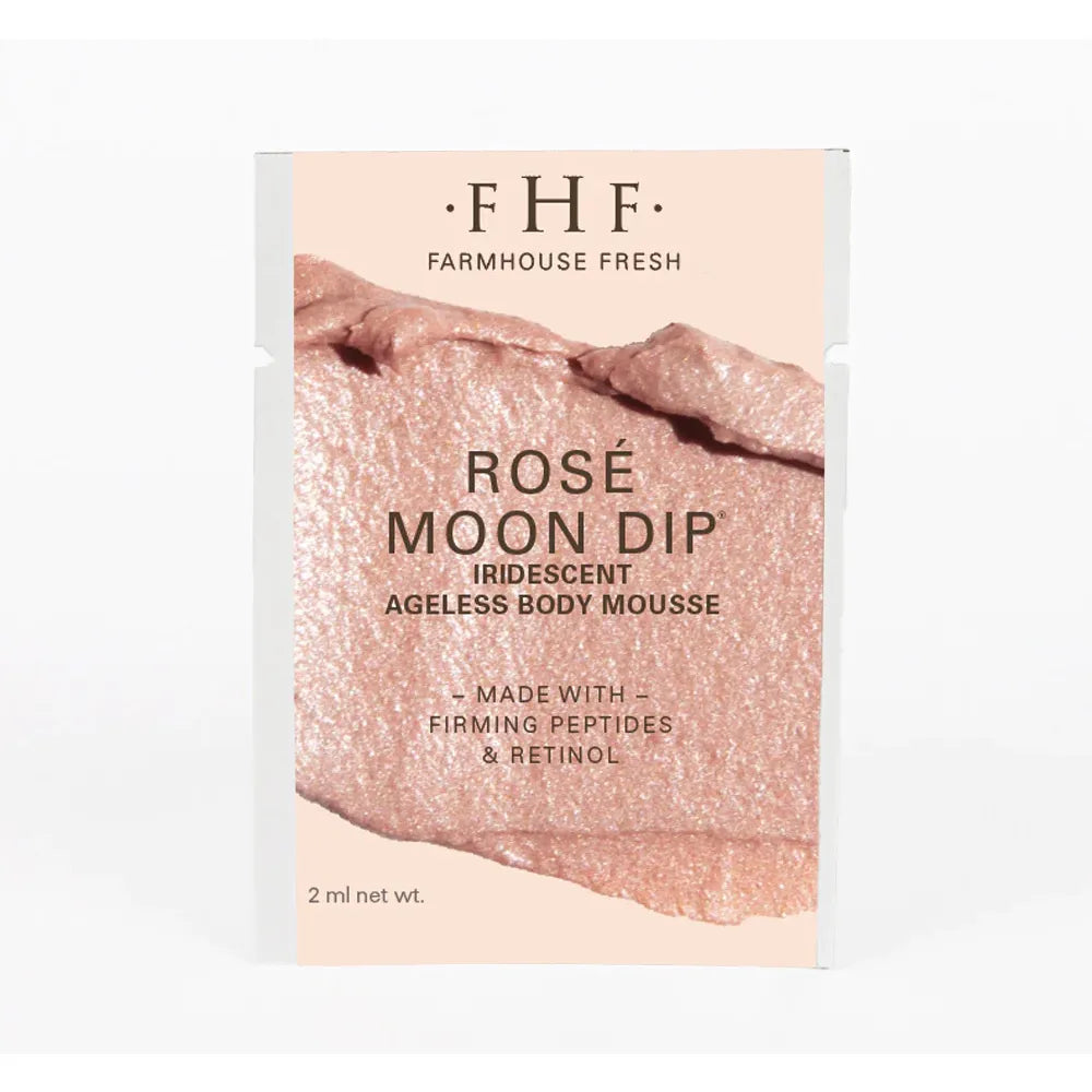 Rosé Moon Dip® Back to Youth Ageless Body Mousse 2 ml - Sample Packet