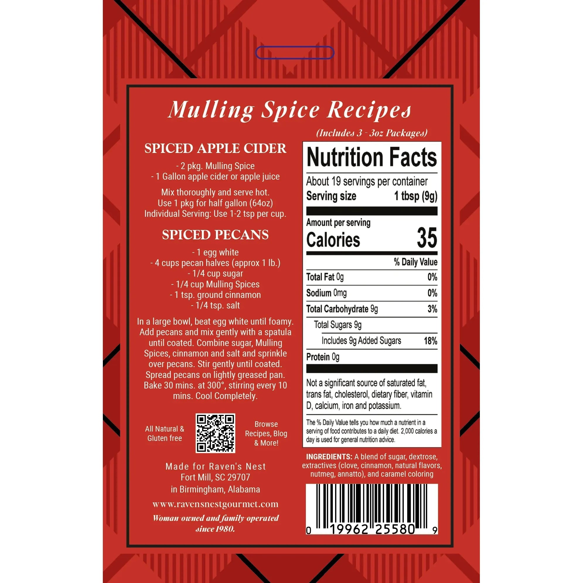 Mulling Spice Gift Box | Holiday