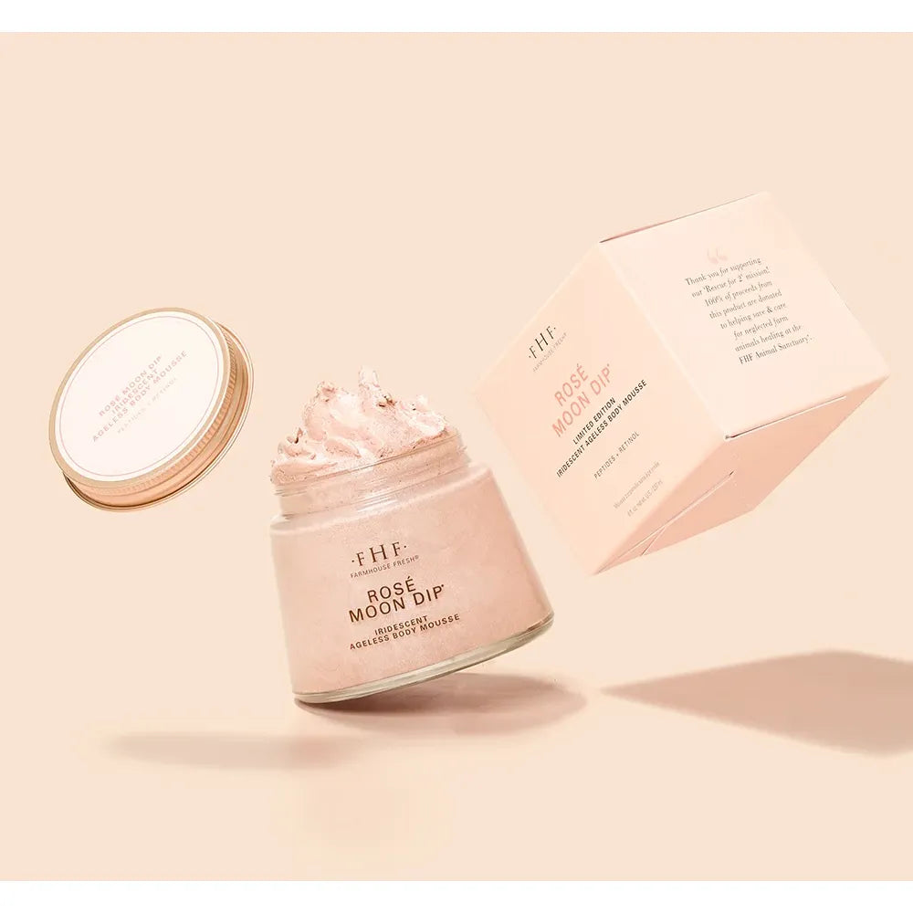 Rosé Moon Dip® Back to Youth Ageless Body Mousse