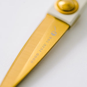 Ivory + Gold Heirloom Scissors