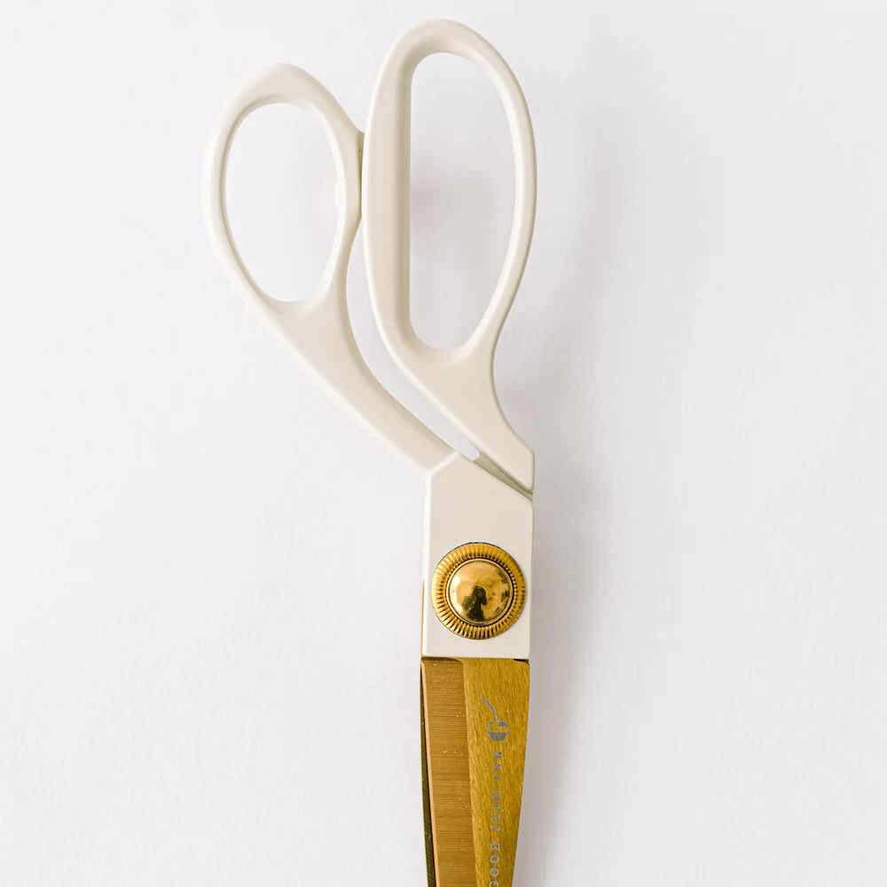Ivory + Gold Heirloom Scissors