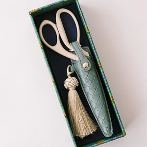 Ivory + Gold Heirloom Scissors