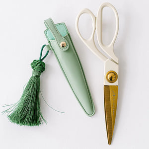 Ivory + Gold Heirloom Scissors