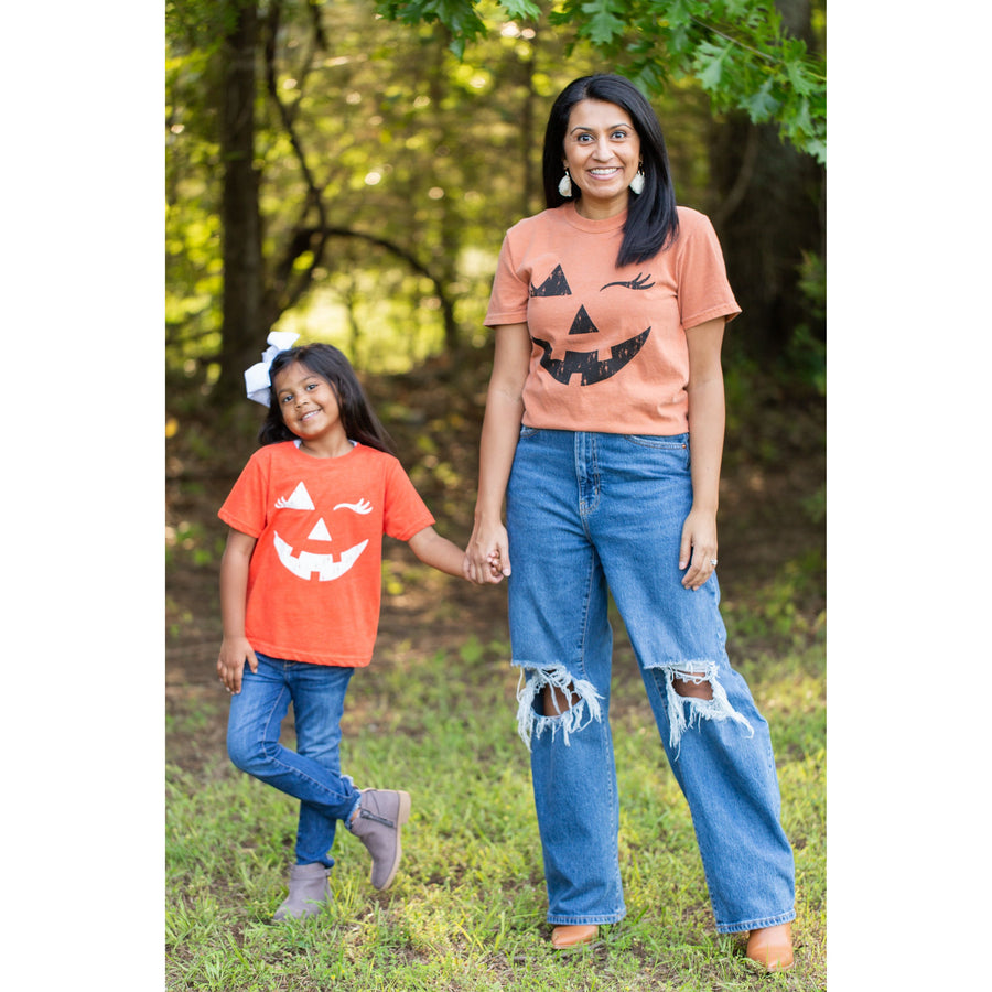 Pumpkin Face | Adult Tee