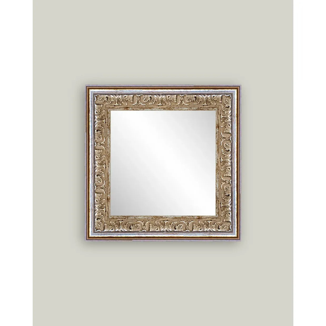 Silver Gold Framed Mirror