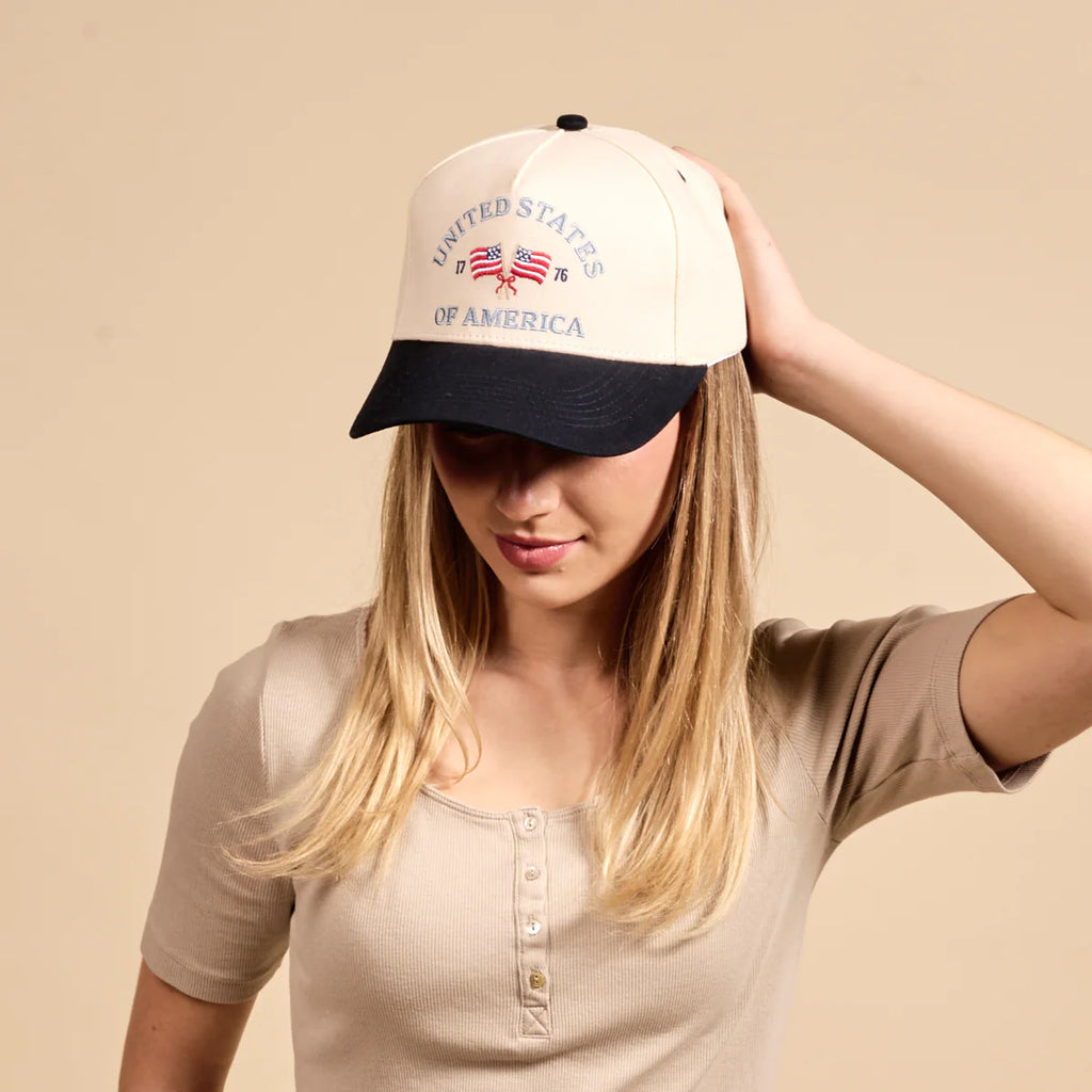 United States of America Classic Canvas Hat