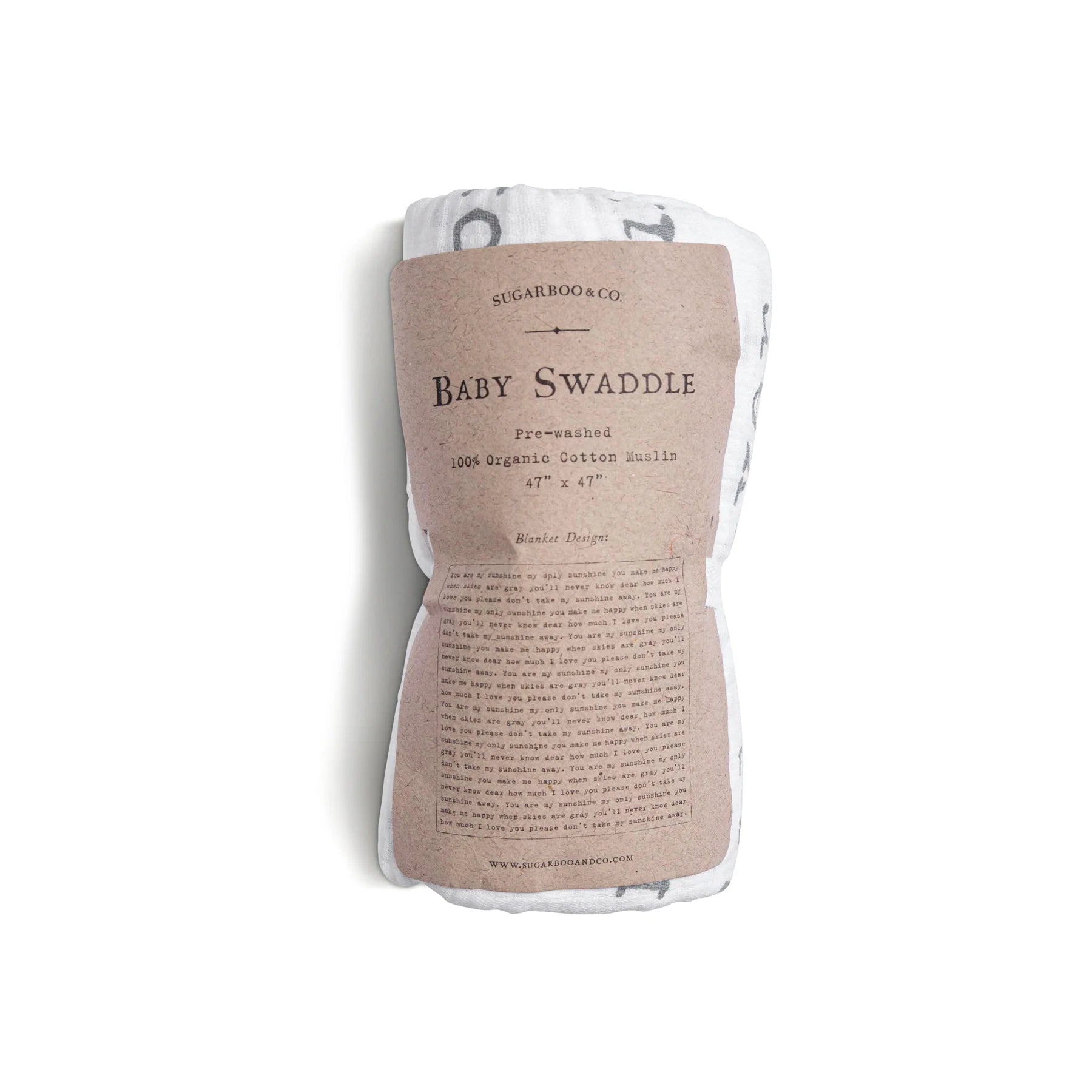 Swaddle Blanket - You Are My Sunshine