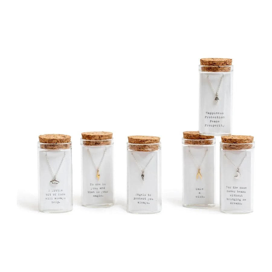 Message in a Bottle Necklace Collection #1