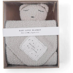Bear Baby Lovey Blanket