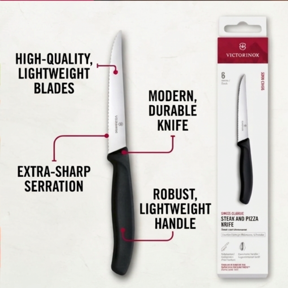 Steak & Pizza Knife Set
