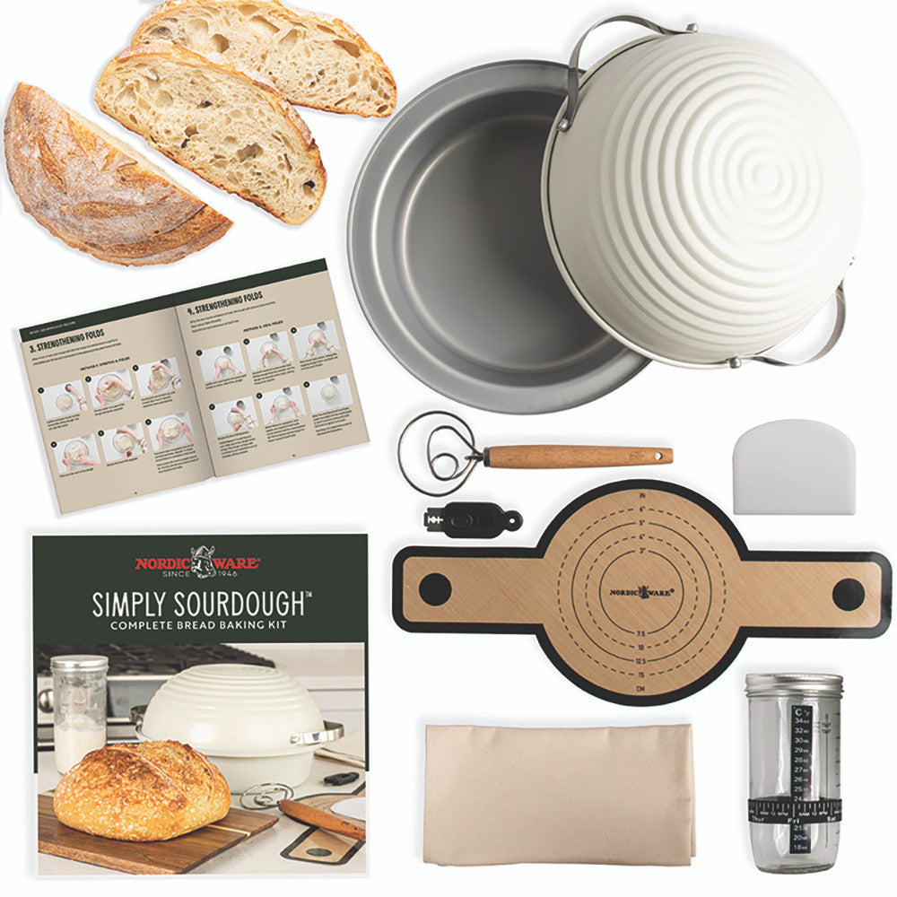 Basic 9 Piece Simply Sourdough Bread Baking Kit