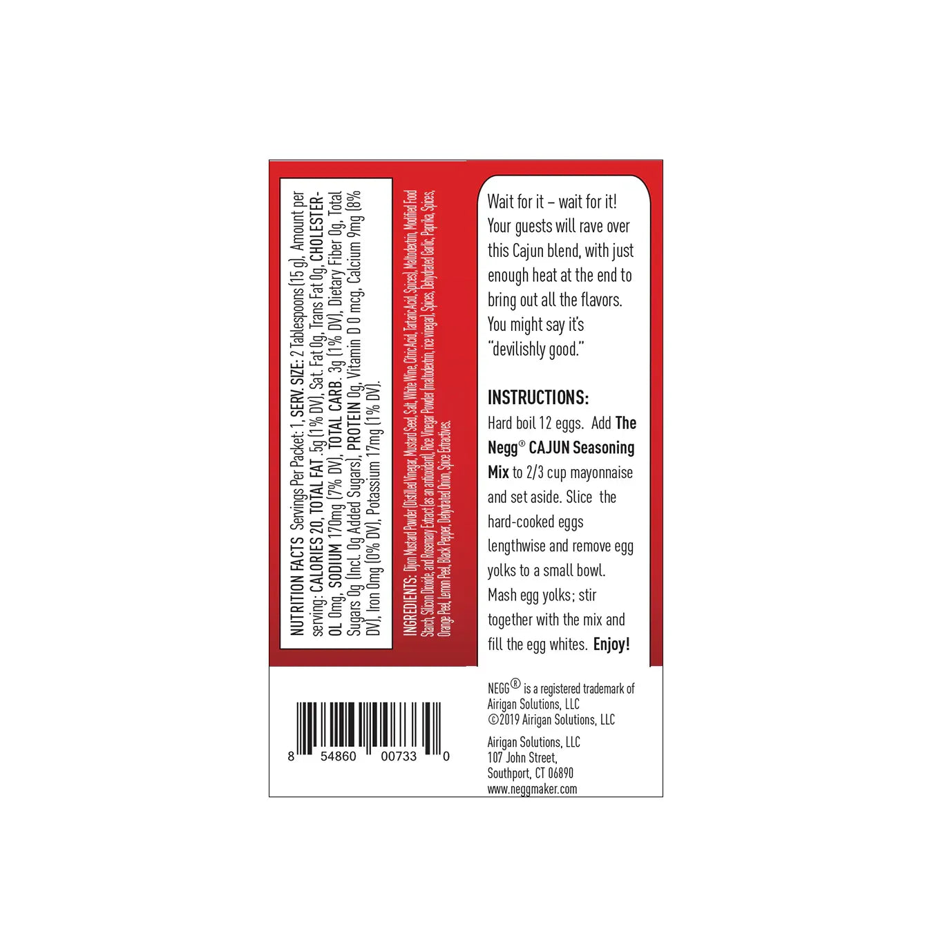 Negg® Deviled Egg Seasoning | Cajun