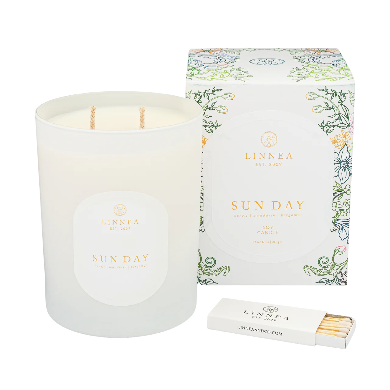 Linnea Candles 2 Wick Candles | Seasonal (Spring/Summer)