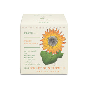 Plant the Box Candle | Sweet Sunflower