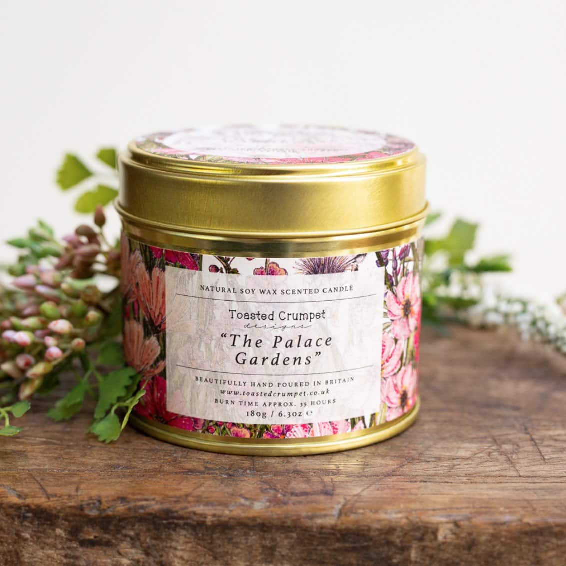The Regency Gardens Luxury Tin Candle