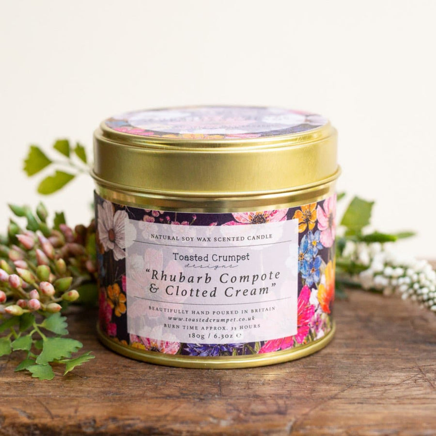 The Regency Gardens Luxury Tin Candle