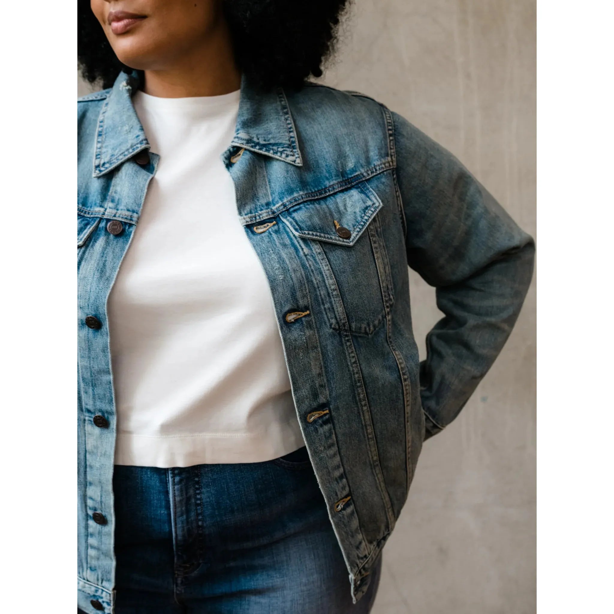 The Merly Jacket: Original Wash