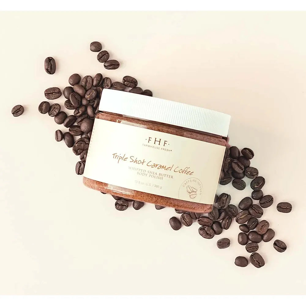 Triple Shot Caramel Coffee Whipped Shea Butter Body Polish