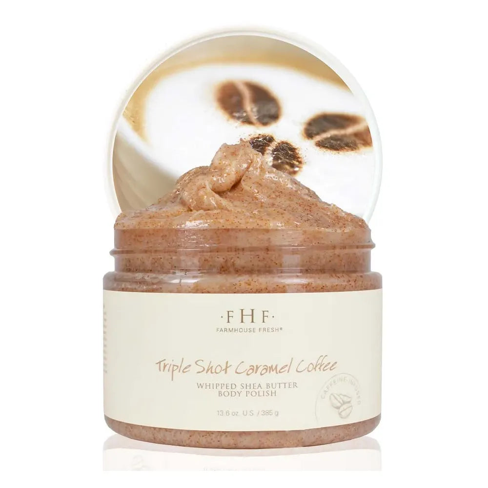 Triple Shot Caramel Coffee Whipped Shea Butter Body Polish