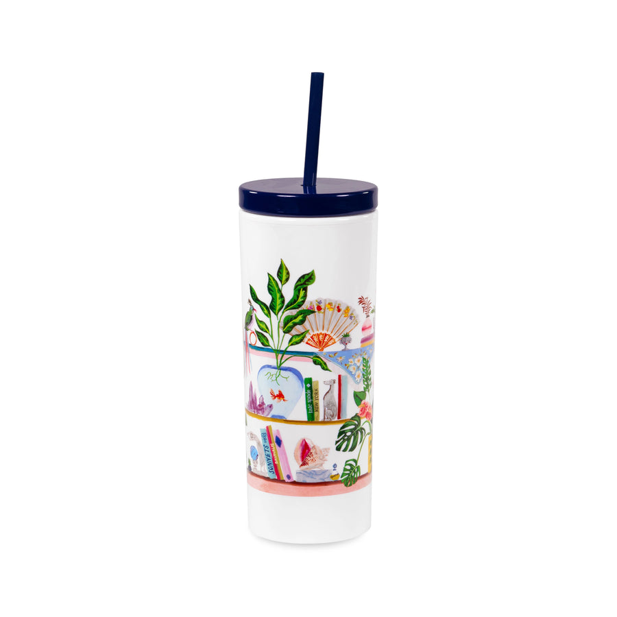 Kate Spade | Bookshelf Acrylic Tumbler