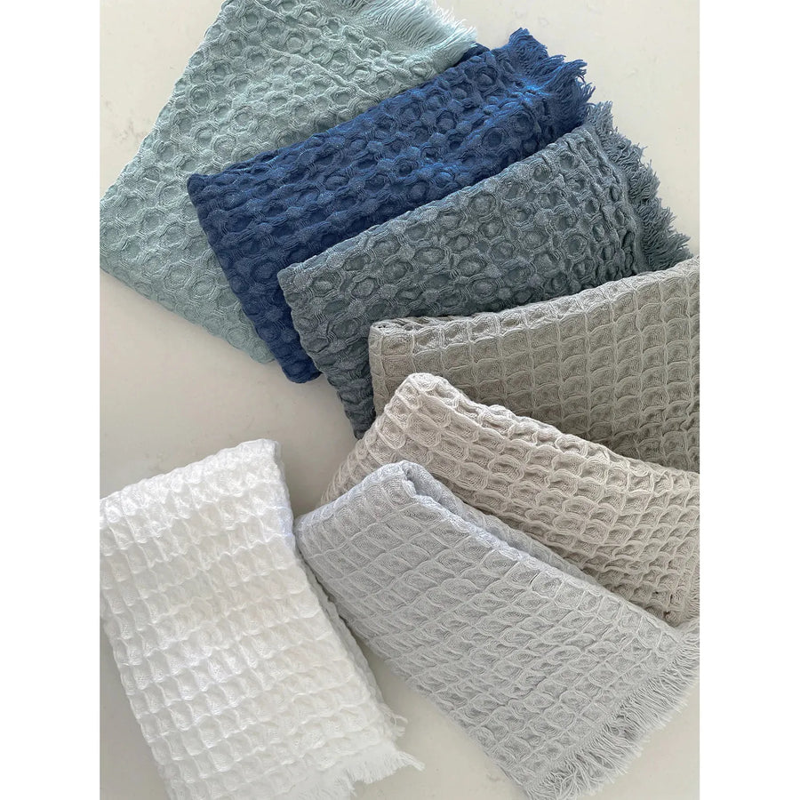 S/2 Turkish Cotton Waffle Towels | Hand Towel