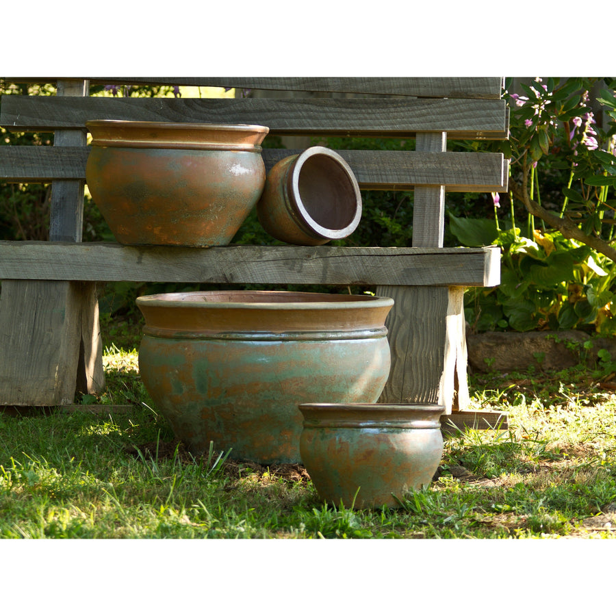 Rustic Planter | Rustic Green