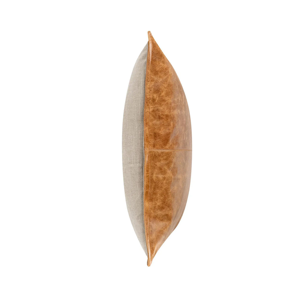 SLD Dumont Leather Pillow | Chestnut